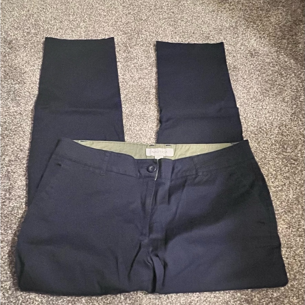 Nautica Women’s Navy Chinos